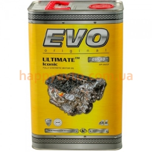 Моторна олива EVO ULTIMATE Iconic 0W40, 4Л